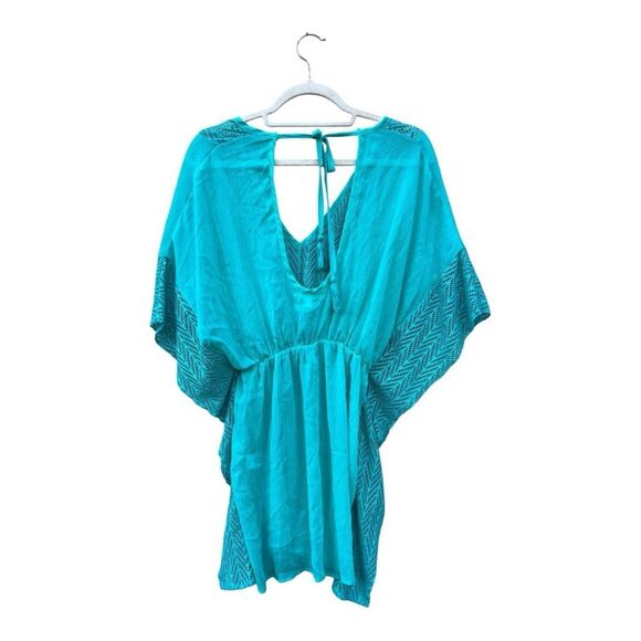 Miken Aqua Sheer Swim Cover-Up size large beach vacation cruise swim pool - Picture 5 of 6
